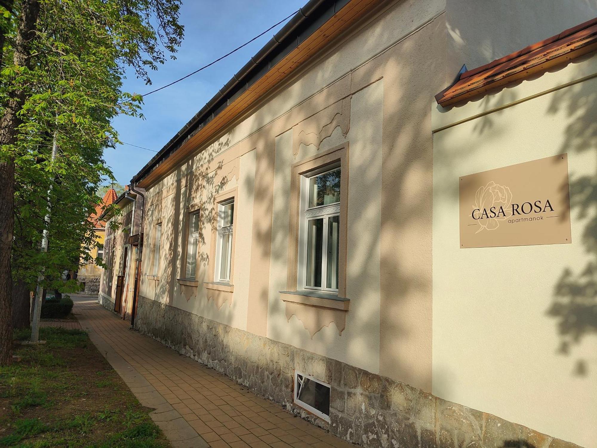 Casa Rosa Apartmanok เอ็กเกอร์ ภายนอก รูปภาพ